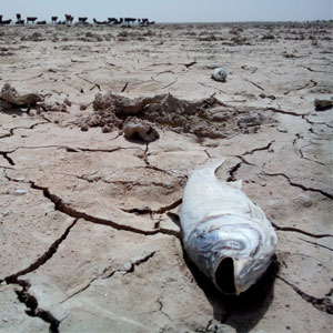 خطر بیخ گوش بزرگ‌ترین دریاچه آب شیرین خاورمیانه