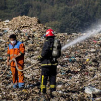 شرایط سایت زباله سراوان بسیار حاد و خطرناک است