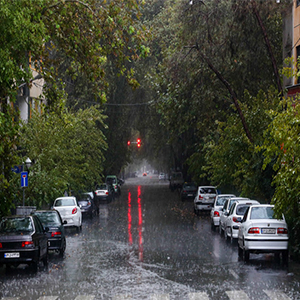 هوای تهران در روز بارانی سالم است+ نمودار