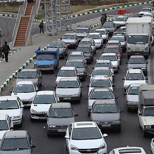 ترافیک صبحگاهی در محور‌های ورود به تهران