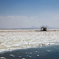 احتمال کاهش حجم دریاچه ارومیه با گرمتر شدن هوا