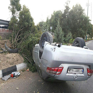 یک کشته و چهار مجروح بر اثر واژگونی خودروی تویوتا