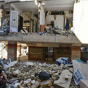 کنترل بیماری‌های واگیر در مناطق زلزله‌زده/ مقاوم‌سازی بیمارستان سرپل ذهاب