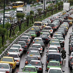 پیش‌بینی افزایش حجم ترافیک تهران در ساعات آینده