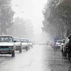 بارش باران و مه‌گرفتگی در برخی از محورهای مازندران