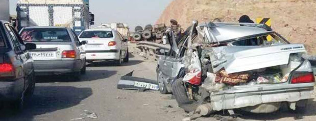 مرگ در حوادث رانندگی 2.5 درصد افزایش یافت/فارس در رتبه اول
