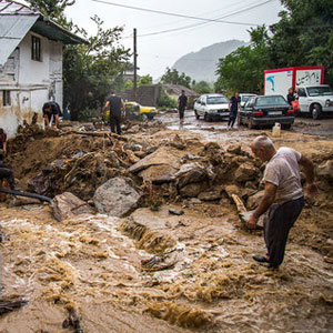 اثرات تغییر اقلیم در جاری شدن سیلاب بی‌موقع در مازندران