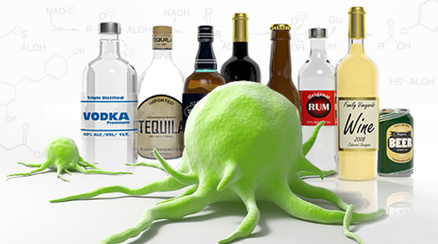 افزایش احتمال ابتلا به انواع سرطان با مصرف الکل