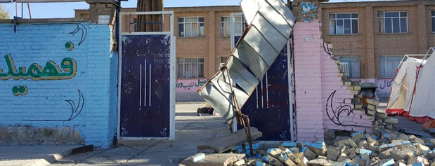 اول مهر دانش آموزان مدارس ثلاث باباجانی غایبند/80 درصد مدارس تخریب شده است