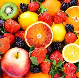 رنگین کمان میوه ها و خواص آنها را بشناسید