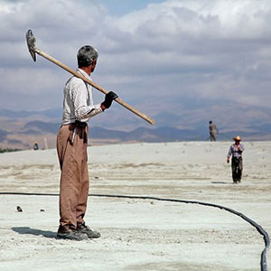 شوربختی دریاچه ارومیه رو به پایان
