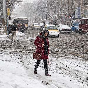 بارش برف در جاده‌های 7 استان