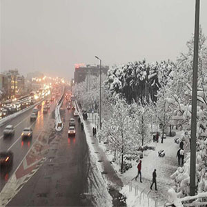 بارش برف و باران در ۱۵ استان کشور/ تهران برفی می‌شود