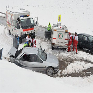 ٢٢ استان درگیر برف و کولاک/امدادرسانی به بیش از ۱۱ نفر