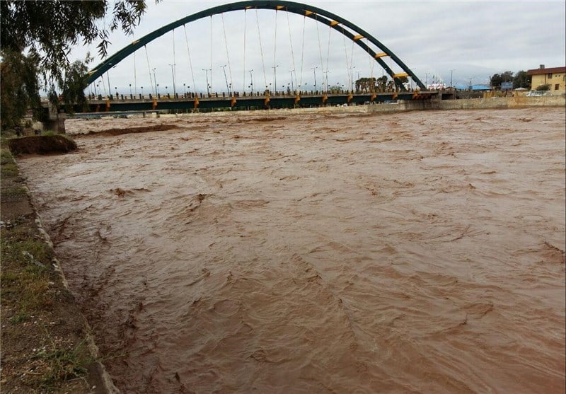 خوزستان در محاصره سیلاب