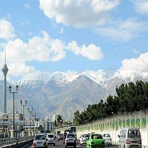 هوای تهران سالم است/افزایش بارندگی و دمای هوا در روز دوشنبه