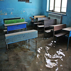 72 مدرسه بر اثر سیل تخریب شدند