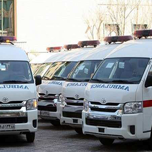 ۲۸۰ آمبولانس منتظر ترخیص از گمرک