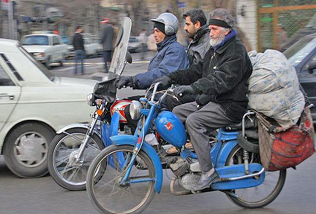 بازگشت موتورسیکلت‌های فرسوده اسقاطی به خیابان‌ها