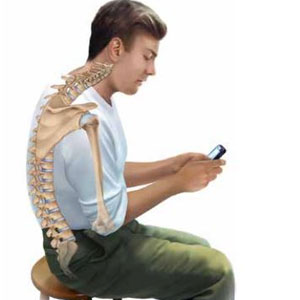 استفاده از تلفن همراه چگونه به سر و گردن آسیب می زند؟