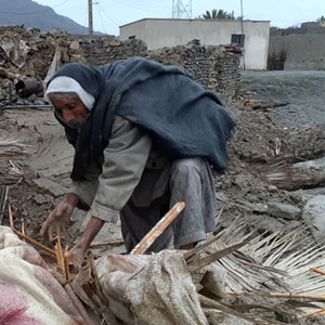 سیل موجب تشدید فقر در سیستان و بلوچستان شد