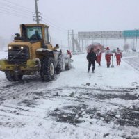 هشدار پلیس درباره بارش برف در محورهای شمال و شمال غربی کشور
