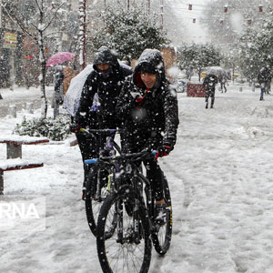 بارش شدید برف و باران در بیشتر استان‌های کشور