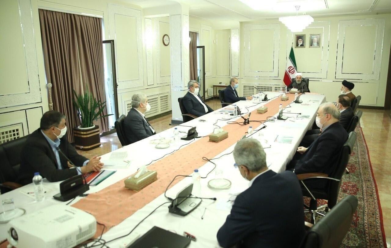 جلسه سران قوا با روسای کمیته های اصلی ستاد ملی مقابله با کرونا برگزار شد