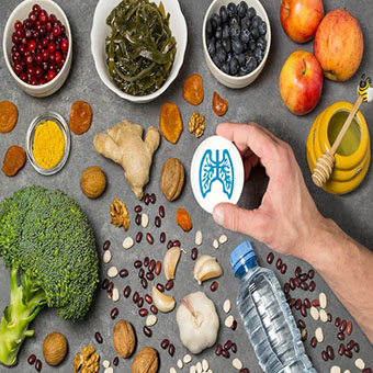 الگوی تغذیه ای برای مبتلایان کرونا به مشکلات ریوی