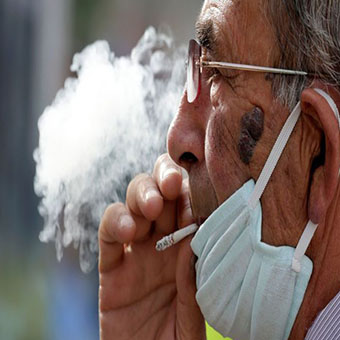 مرگ و میر کووید ۱۹ در افراد سیگاری بیشتر است