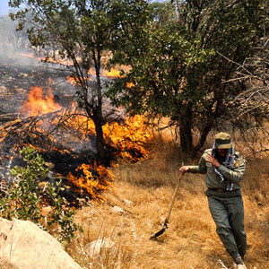 چالش‌های پارک ملی كرخه در فصل آتش‌سوزی‌ها