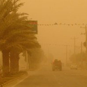عوامل موثر بر پدیده گرد و خاک در خاورمیانه