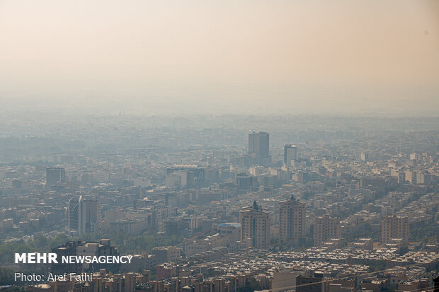 برای هفتمین روز متوالی هوای تهران ناسالم است