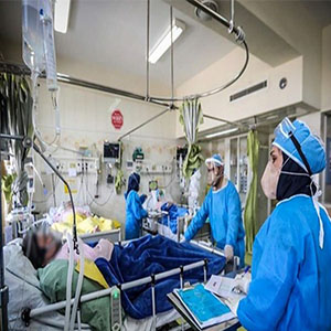 بستری بیماران کرونا در بیمارستان ۴۰ درصد کاهش یافت
