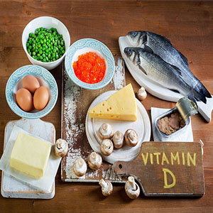 ویتامین D با مصرف مواد غذایی تامین می شود