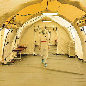درهای بیمارستان‌های صحرایی باز می‌شود