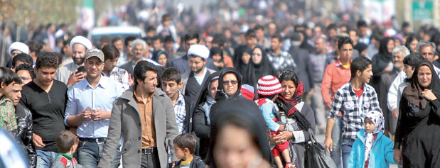ایران در مرز منطقه ممنوعه جمعیتی است