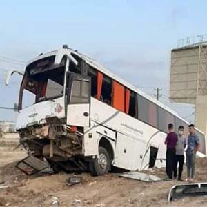 جزییات تکان‌دهنده از حادثه واژگونی اتوبوس خبرنگاران