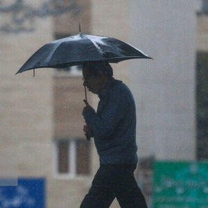 بارش باران در تهران و ۱۶ استان دیگر