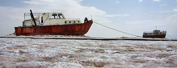 دریاچه ارومیه همچنان در احتضار