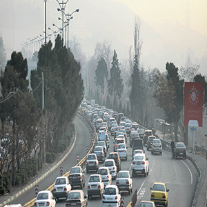 ارتفاع آلاینده‌ها از سطح شهر تهران در ساعات مختلف چقدر است؟