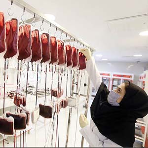 بانک خون تهران در وضعیت قرمز