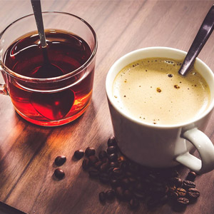 کاهش خطر ابتلا به سکته مغزی و زوال عقل با چای و قهوه